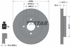 TEXTAR Disc Frana 92292903 Suzuki Swift Iii/Swift Iv (92292903)