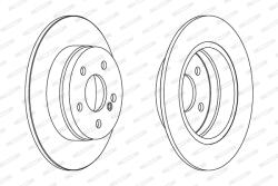 FERODO Disc Frana Ddf1689C Mercedes-Benz C-Class/C-Class T-Model