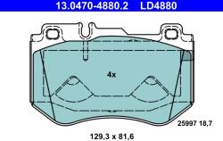 ATE Set Placute Frana, Frana Disc 13.0470-4880.2 Mercedes-Benz C-Class
