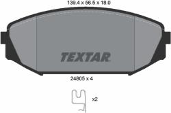 TEXTAR Set Placute Frana, Frana Disc 2480501 Honda Lagreat/Odyssey