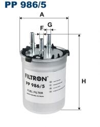FILTRON Filtru Combustibil Pp986/5 Audi A1