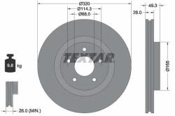 TEXTAR Disc Frana 92299403 Infiniti Jx/Q50/Qx60 Nissan Murano Iii/Pathfinder Iv/Skyline (92299403)