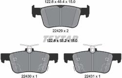 TEXTAR Set Placute Frana, Frana Disc 2242901 Acura (Gac) Rdx Haval F5/H4/H6/H7/H7L