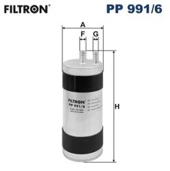 FILTRON Filtru Combustibil Pp991/6 Audi A5/A6 C8/A7/A8 D5 Porsche Panamera