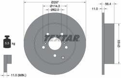 TEXTAR Disc Frana 92222500 Toyota Verso