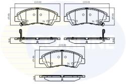 COMLINE Set Placute Frana, Frana Disc Cbp32230 Hyundai I10 Ii/I10 Iii (CBP32230)