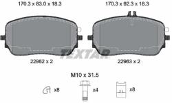 TEXTAR Set Placute Frana, Frana Disc 2296201 Mercedes-Benz Gle/Gls