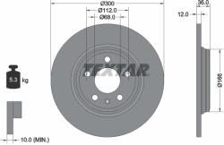 TEXTAR Disc Frana 92282803 Audi A4 B9/A5/A6 C8/A6 E-Tron/A7/Q5