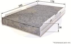 COMLINE Filtru, Aer Habitaclu Ekf117A Citroën C2/C2 Enterprise/C3 I/C3 Picasso/C4/C4 I (EKF117A)