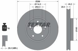 TEXTAR Disc Frana 92174303 Lexus Is C/Is Ii/Is Iii Toyota Crown/Mark X I/Mark X Ii (92174303)