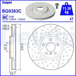 DELPHI Disc Frana Bg9383C Mini Mini/Mini Clubman/Mini Countryman (BG9383C)