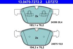 ATE Set Placute Frana, Frana Disc 13.0470-7272.2 Volvo Xc60 I/Xc90 I