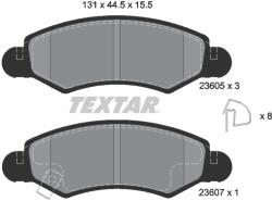 TEXTAR Set Placute Frana, Frana Disc 2360501 Chevrolet Cruze Holden Cruze Opel Agila