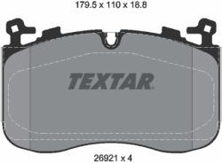 TEXTAR Set Placute Frana, Frana Disc 2692101 Bmw Xm