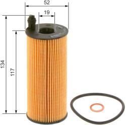 Bosch Filtru Ulei F026407123 Alpina D3/D5 Bmw 1/2/3/3 Gran Turismo/3 Touring/4/4 Gran