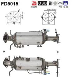 AS Filtru Funingine/Particule, Sist. De Esapament Fd5015 Mazda 5