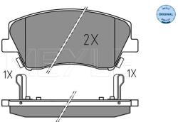MEYLE Set Placute Frana, Frana Disc Punte Fata 0252251817 Hyundai Elantra Vi/Ioniq