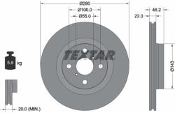 TEXTAR Disc Frana 92287603 Toyota Yaris