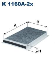 FILTRON Filtru, Aer Habitaclu K1160A-2X Alpina B5/B6 Bmw 5/6