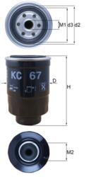 KNECHT Filtru Combustibil Kc67 Bmc Levend Carbodies Fx Fairway Ford Maverick Ldv Cub