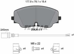 TEXTAR Set Placute Frana, Frana Disc 2062601 Audi A3/A3 Allstreet Audi (Faw) A3/A3L