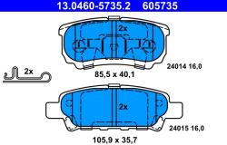 ATE Set Placute Frana, Frana Disc 13.0460-5735.2 Chrysler 200/Sebring Jeep Compass (13.0460-5735.2)