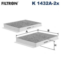 FILTRON Filtru, Aer Habitaclu K1432A-2X Mercedes-Benz S-Class (K1432A-2X)