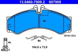 ATE Set Placute Frana, Frana Disc 13.0460-7909.2 Mercedes-Benz Sprinter 2-T/Vario (13.0460-7909.2)