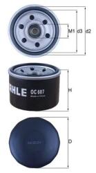 KNECHT Filtru Ulei Oc607 Mitsubishi Pajero Mini I/I Smart Fortwo
