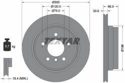 TEXTAR Disc Frana 92154903 Bmw 1/3/X1 Bmw (Brilliance) X1 Zinoro 1E
