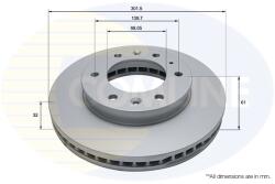 COMLINE Disc Frana Adc1263V Ford Ranger/Ranger Iii Mazda Bt-50 Ii Pick-Up