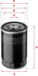 SOFIMA Filtru Ulei S3596R Alfa Romeo 4C/Giulietta (S3596R)