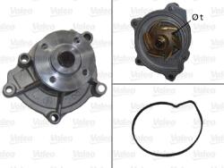 VALEO Pompă De Apă, Răcire Motor 506678 Mercedes-Benz A-Class/Vaneo