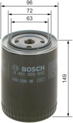 Bosch Filtru Ulei 0451203012 Audi 100 C2/100 C3/100 C4/80 B2/80 B3/90 B3/A6 C4 Vw Polo