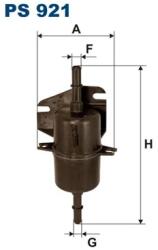 FILTRON Filtru Combustibil Ps921 Fiat Albea/Palio/Seicento / 600/Strada Pick-Up