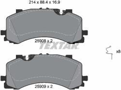 TEXTAR Set Placute Frana, Frana Disc 2590801 Audi A6 C8/A6 E-Tron/A7/A8 D5/Q7/Q8