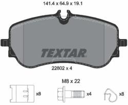 TEXTAR Set Placute Frana, Frana Disc 2280201 Man Tge Vw Amarok/Crafter/Delivery Ii (2280201)
