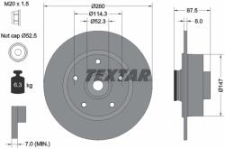 TEXTAR Disc Frana 92295203 Renault Megane Iv