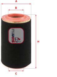 SOFIMA Filtru Aer S7A69A Citroën Jumper Ii Fiat Ducato Opel Movano C Peugeot Boxer