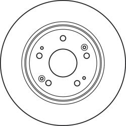 TRW Disc Frana Df4982 Acura Tsx Honda Accord Ix/Accord Viii