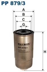 FILTRON Filtru Combustibil Pp879/3 Iveco Daily Iii/Massif/Massif Single Cab Multicar M31
