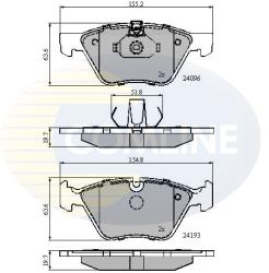 COMLINE Set Placute Frana, Frana Disc Cbp01300 Bmw 3/5/X1/Z4