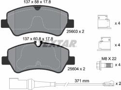 TEXTAR Set Placute Frana, Frana Disc 2560303 Ford Transit V363 Ford Australia Transit