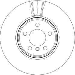 TRW Disc Frana Df4867S Land Rover Range Rover Iii (DF4867S)