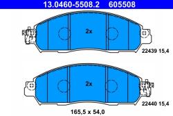 ATE Set Placute Frana, Frana Disc 13.0460-5508.2 Nissan Leaf/Nv200
