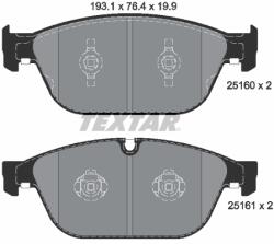 TEXTAR Set Placute Frana, Frana Disc 2516002 Audi A8 D4/Q5 Audi (Faw) Q5 B8 (2516002)