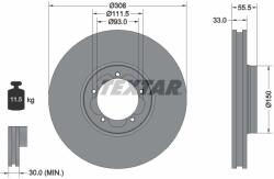 TEXTAR Disc Frana 92273003 Ford Tourneo Custom V362/Transit Custom V362/Transit V363 (92273003)
