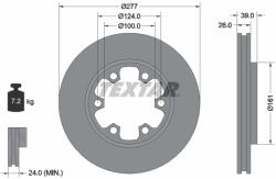 TEXTAR Disc Frana 92059000 Ford Maverick Nissan Navara/Np300/Pathfinder I/Pathfinder Ii (92059000)