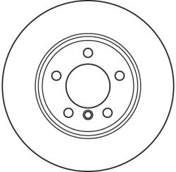 TRW Disc Frana Df6119S Mini Mini Countryman/Mini Paceman