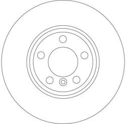 TRW Disc Frana Df4361 Bmw 5/6 Bmw (Brilliance) 5 Series